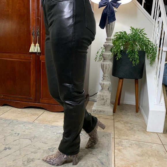 Banana Republic Leather Pants - Picture 4 of 4